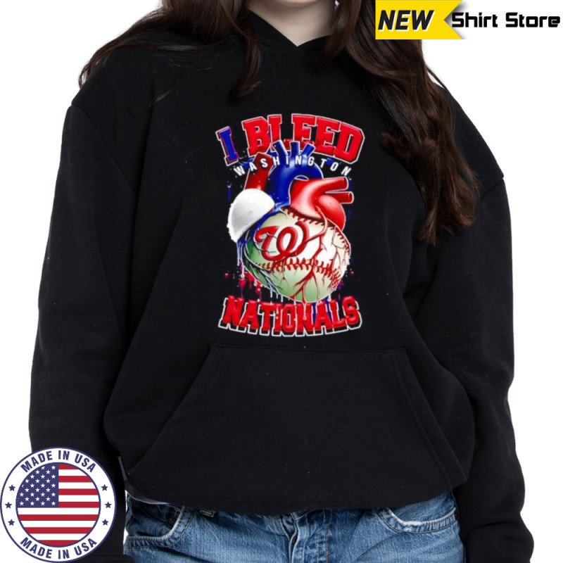 I Bleed Washington Nationals shirt Sweatshirt