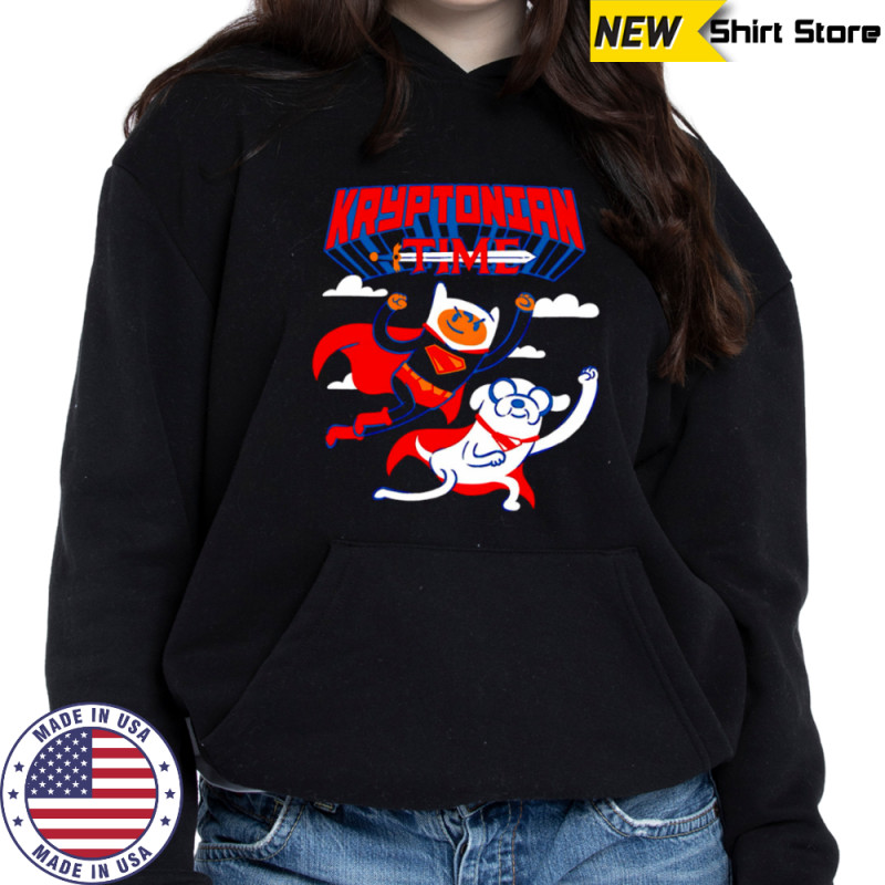 Kryptonian Time superman and dog meme shirt Sweatshirt