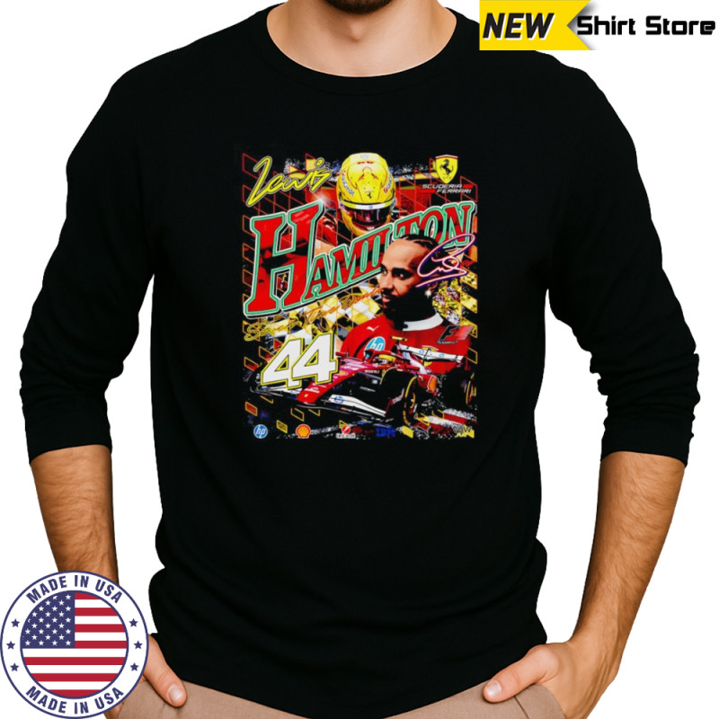 Lewis Hamilton ’25 bootleg shirt Long Sleeved