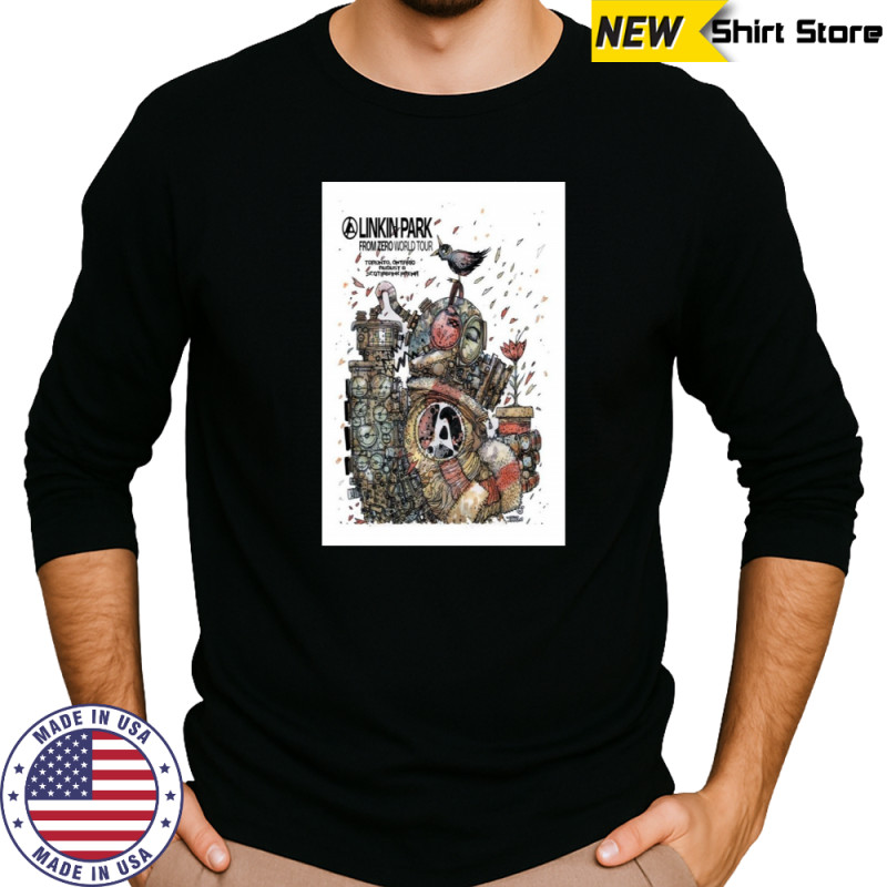 Linkin Park Aug 8 2025 Scotiabank Arena Toronto ON Poster T-Shirt Long Sleeved