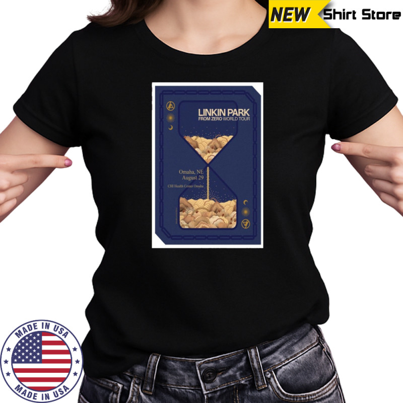 Linkin Park From Zero World Tour Pittsburgh PA Aug 19 2025 Poster T-Shirt Women's T-shirt