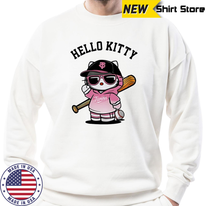 Minnesota Twins Hello Kitty Night For Fans mlb shirt Hoodie