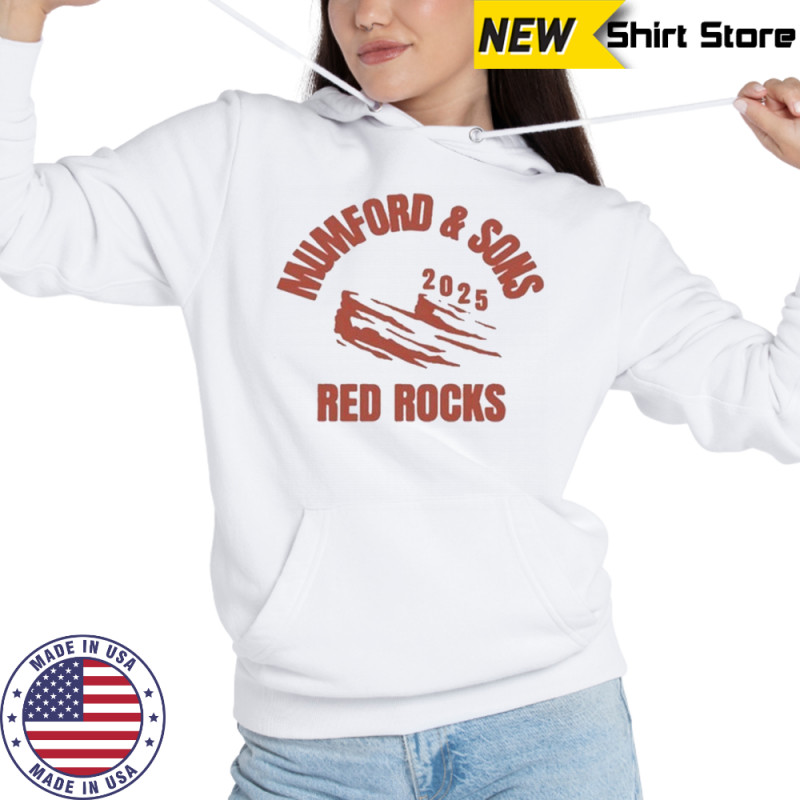 Mumford & Sons Red Rocks 2025 T-Shirt Sweatshirt