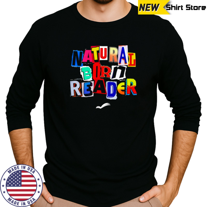 Nubian Bookstore natural born reader shirt Long Sleeved