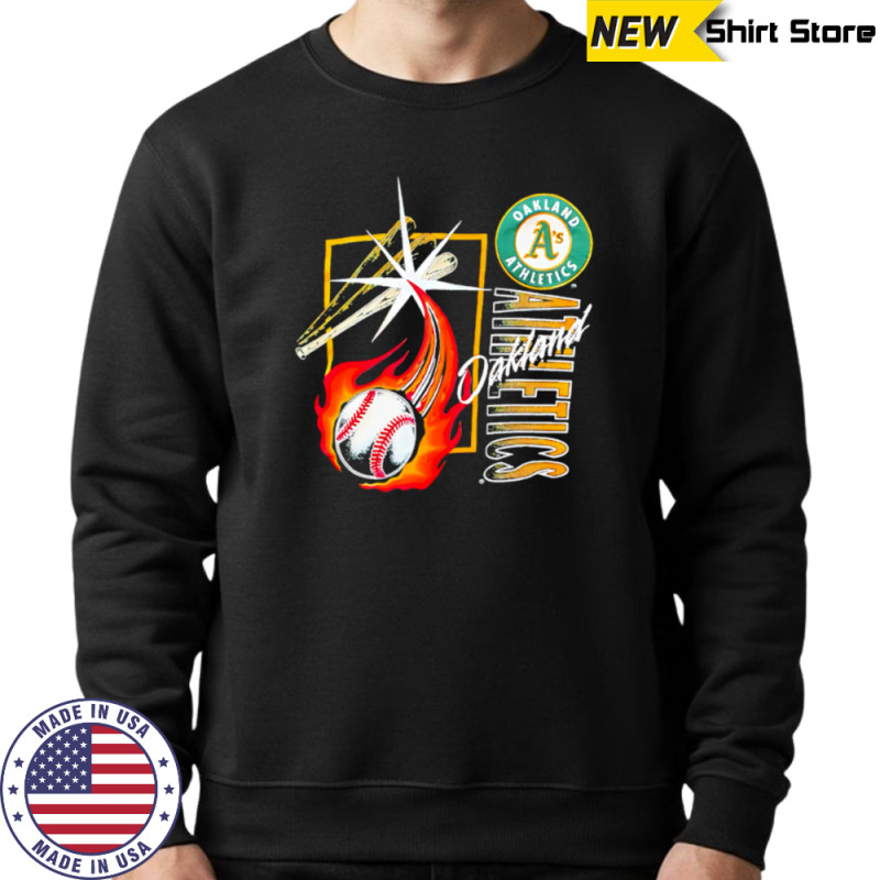 Oakland Athletics MLB vintage 90s shirt Hoodie