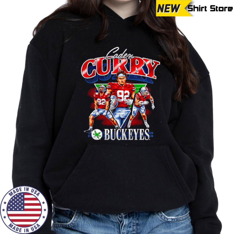 Ohio State Buckeyes #92 Caden Curry Graphic shirt Sweatshirt
