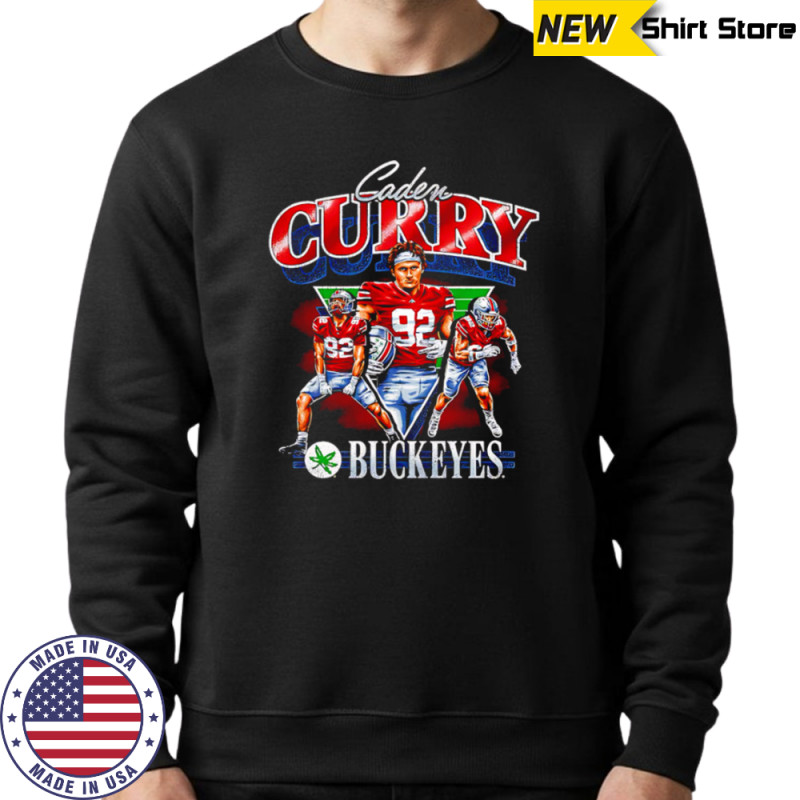 Ohio State Buckeyes #92 Caden Curry Graphic shirt Hoodie