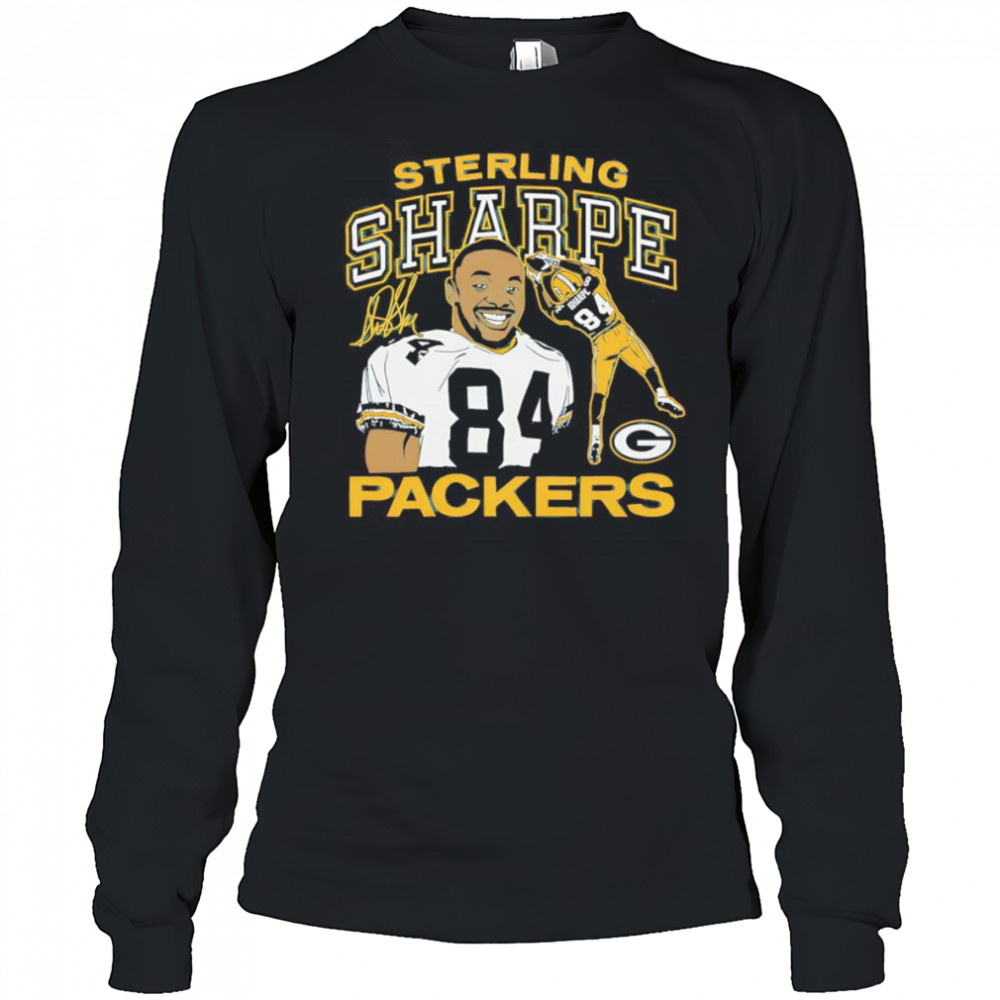 Packers Sterling Sharpe signature shirt Long Sleeved