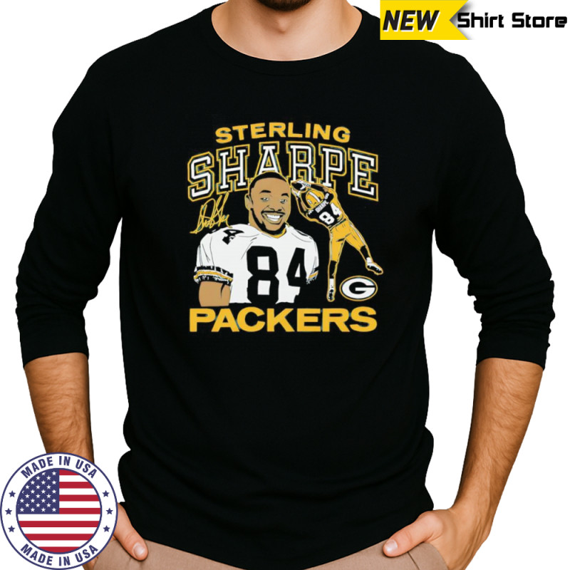 Packers Sterling Sharpe signature shirt Long Sleeved