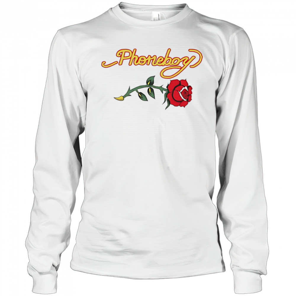 Phoneboy rose flower shirt Long Sleeved