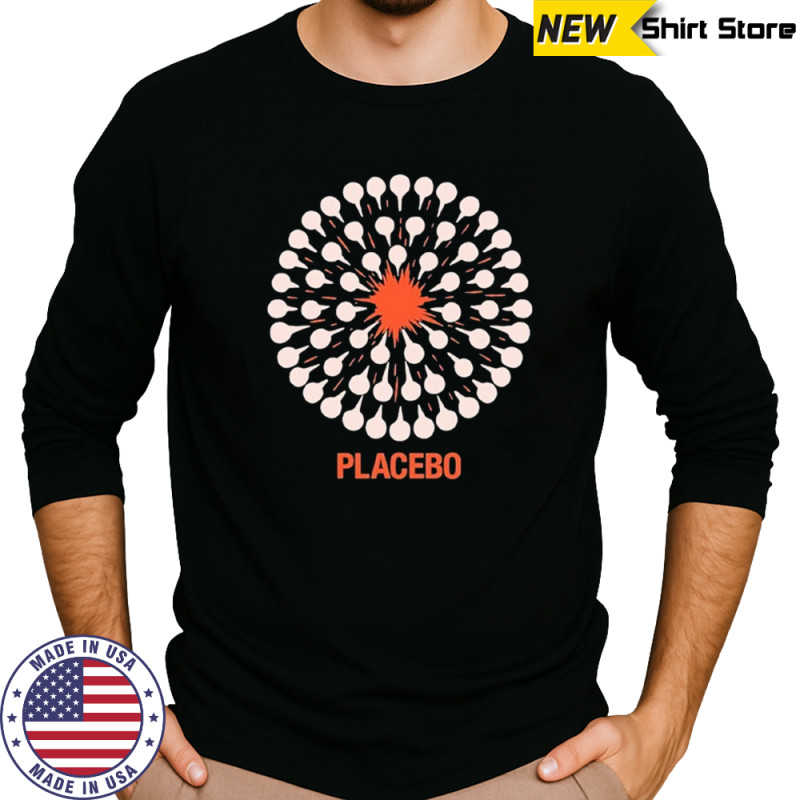 Placebo Pattern T-shirt Long Sleeved
