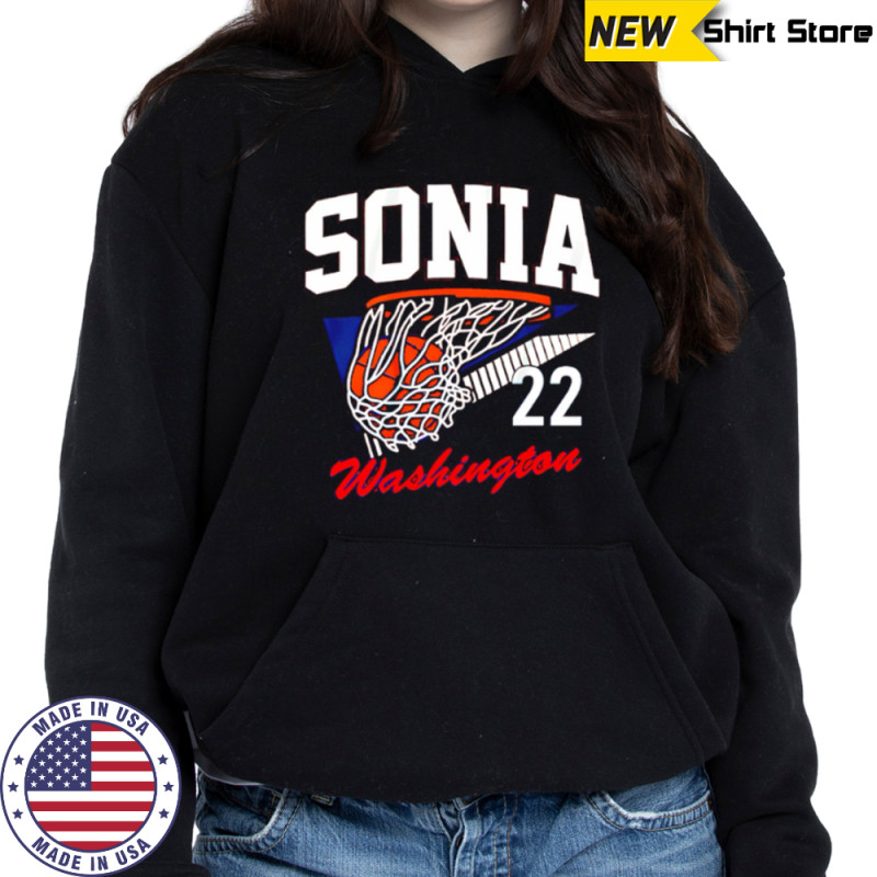 Sonia Citron 22 Washington Mystics basketball basket shirt Sweatshirt