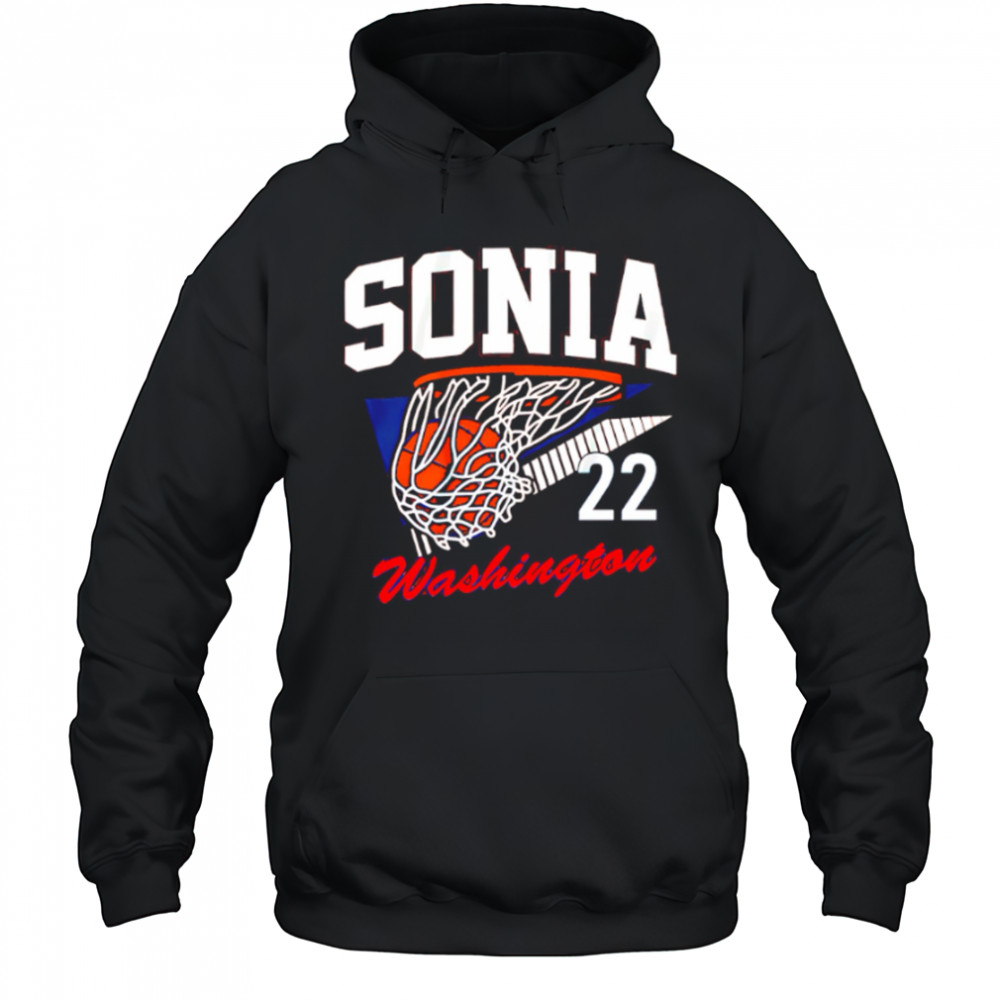 Sonia Citron 22 Washington Mystics basketball basket shirt Hoodie
