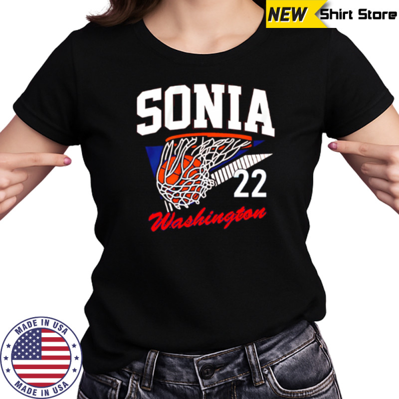 Sonia Citron 22 Washington Mystics basketball basket shirt Women's T-shirt