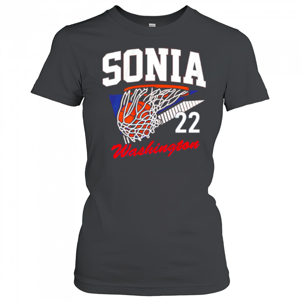 Sonia Citron 22 Washington Mystics basketball basket shirt Women's T-shirt