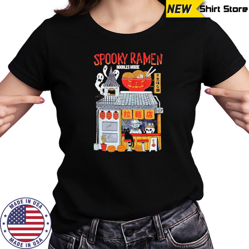 Spooky Ramen noodles house shirt Women's T-shirt