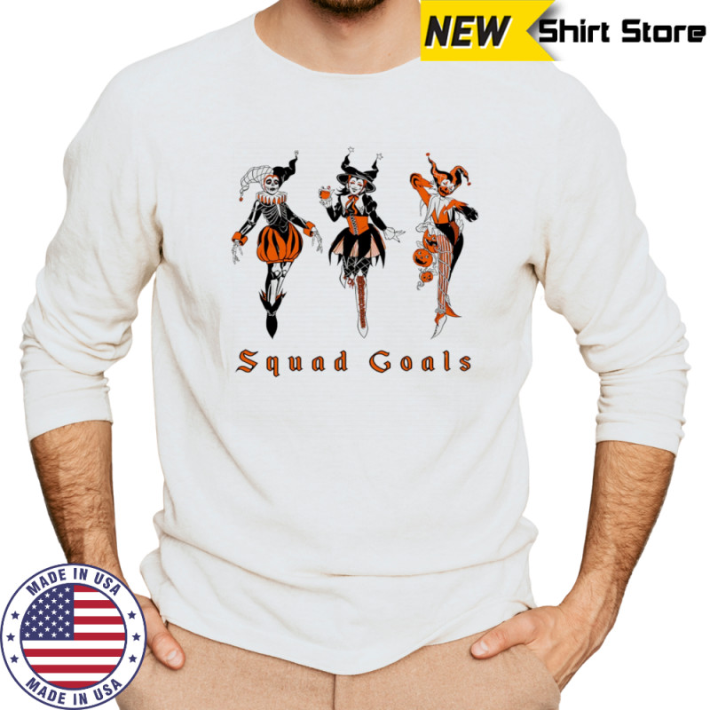 Squad Goals Spooky shirt Long Sleeved