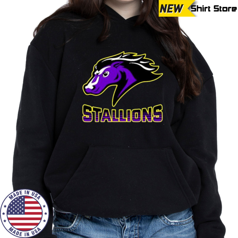 Stallions purple logo shirt Sweatshirt
