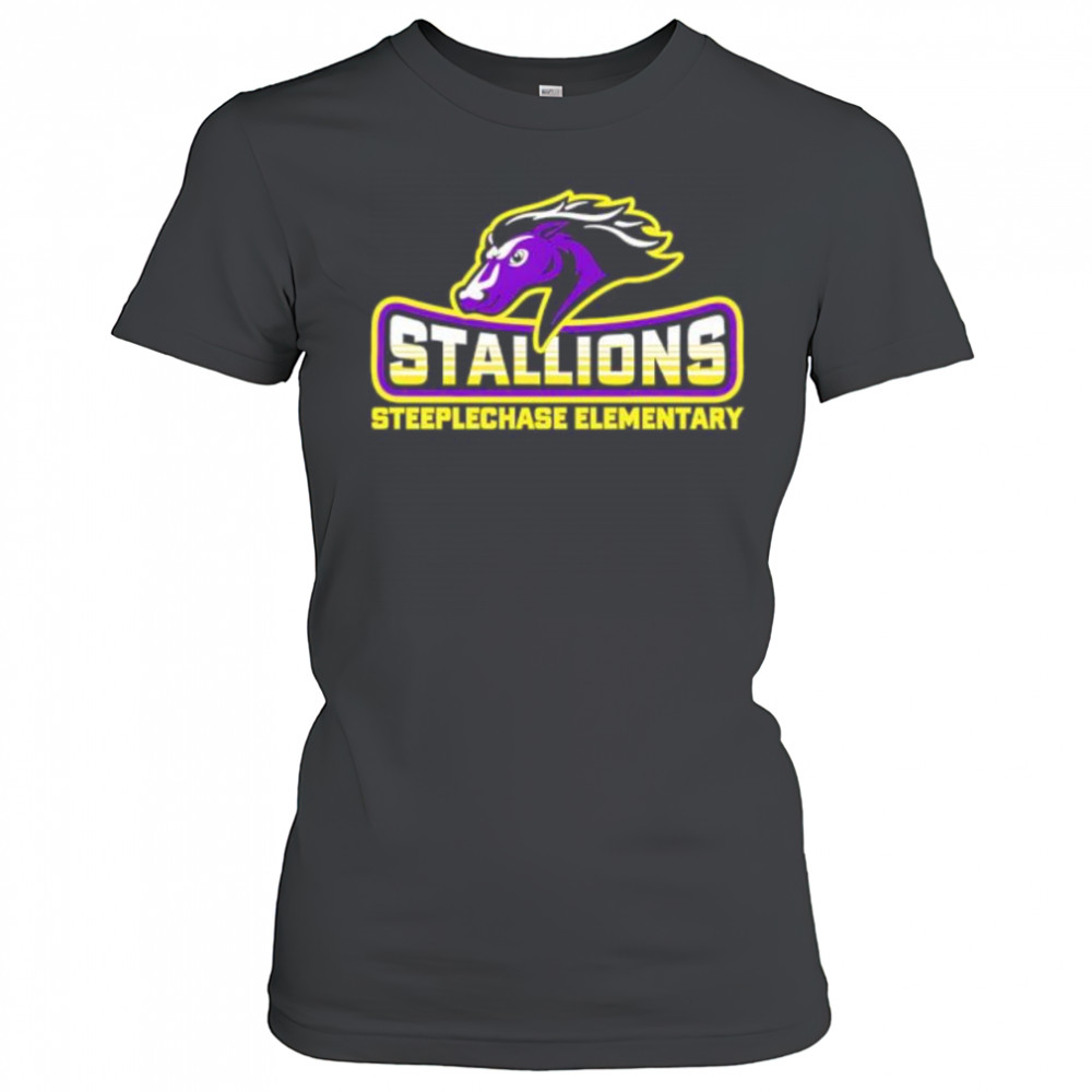 Stallions Steeplechase Elementary logo shirt Women's T-shirt