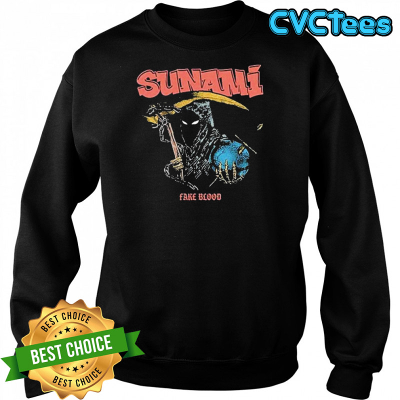 Sunami Fake Blood T-Shirt Sweatshirt