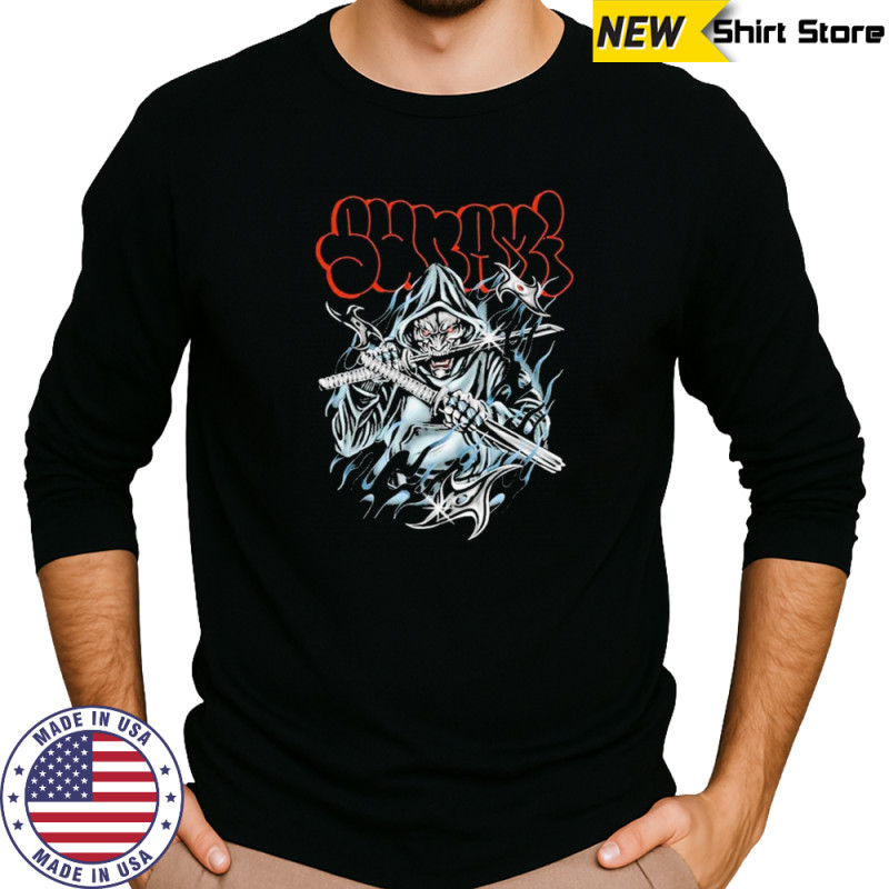 Sunami Samurai T-shirt Long Sleeved