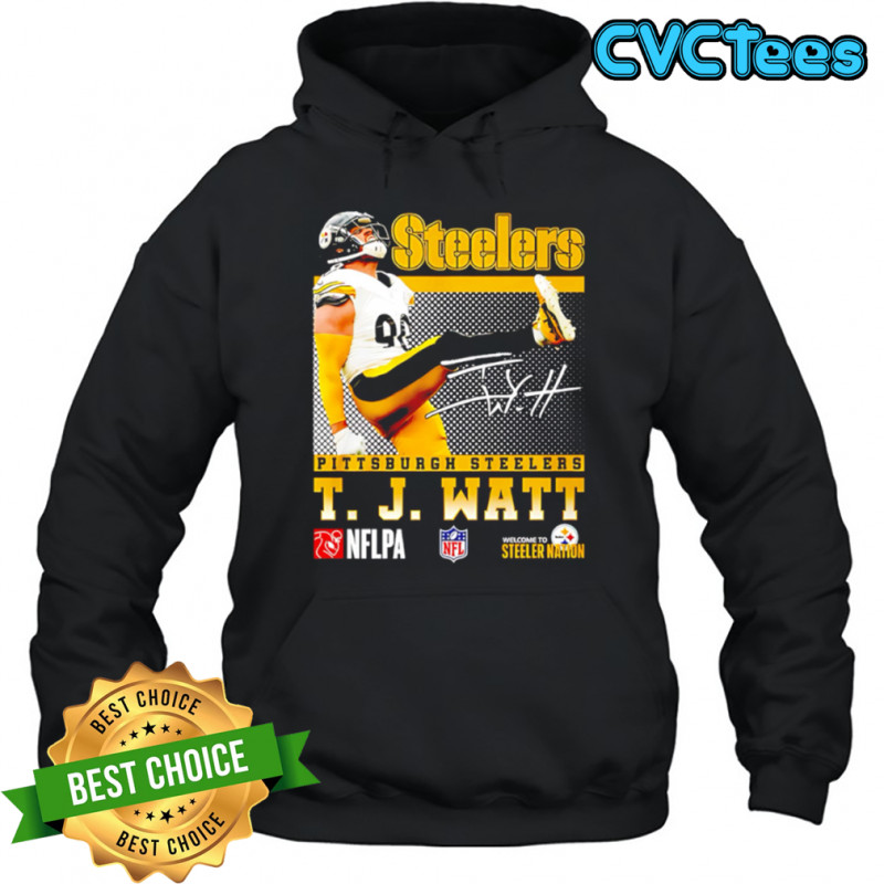 T. J. Watt Pittsburgh Steelers Signature shirt Hoodie