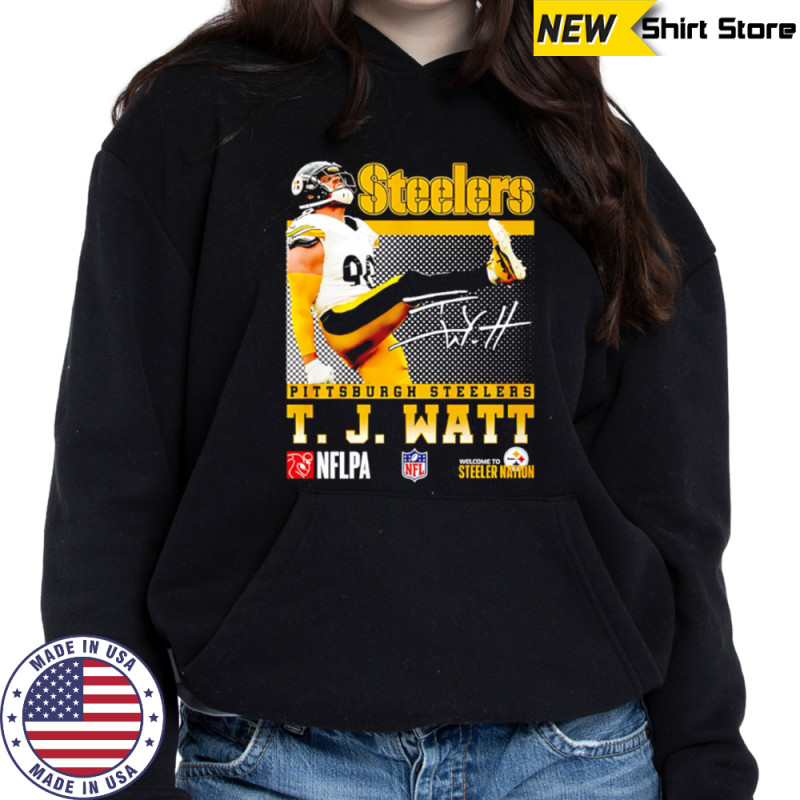 T. J. Watt Pittsburgh Steelers Signature shirt Sweatshirt