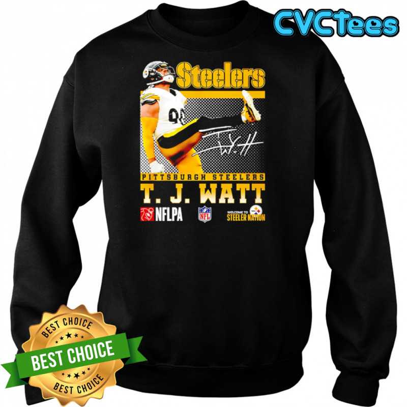 T. J. Watt Pittsburgh Steelers Signature shirt Sweatshirt