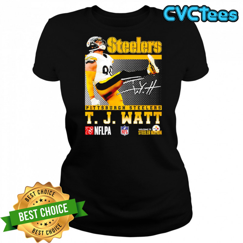 T. J. Watt Pittsburgh Steelers Signature shirt Women's T-shirt