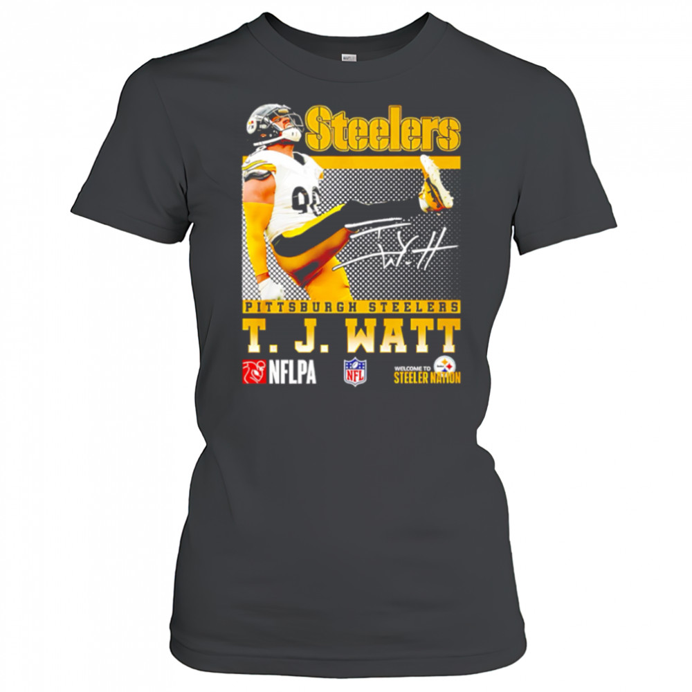 T. J. Watt Pittsburgh Steelers Signature shirt Women's T-shirt