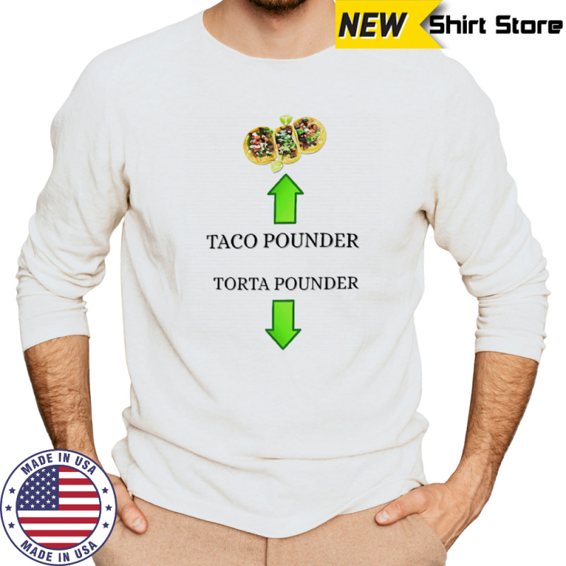 Taco pounder torta pounder shirt Long Sleeved