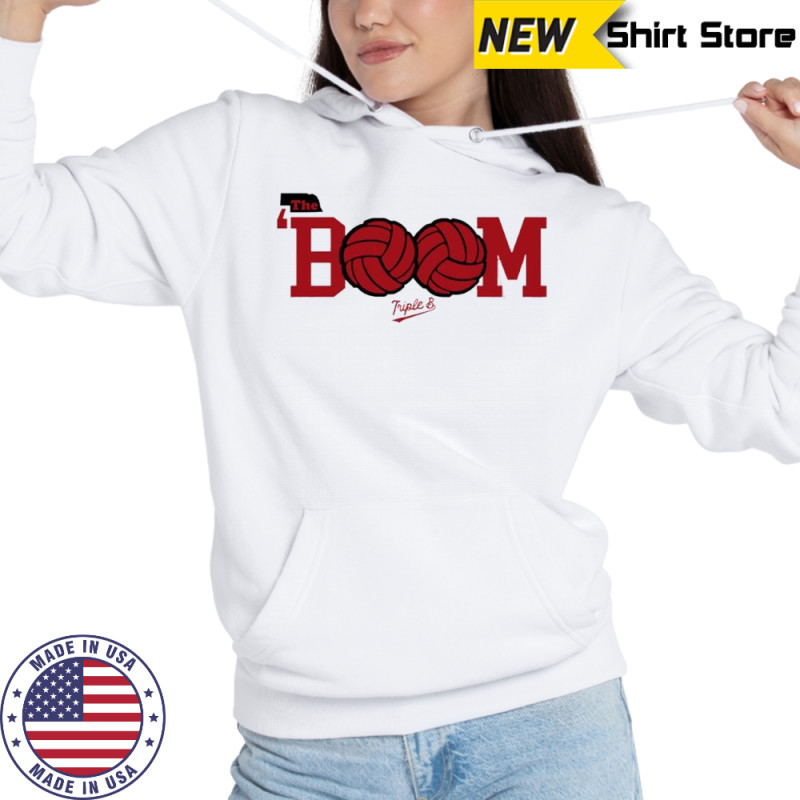 The ‘Boom Lincoln Loves Volleyball shirt Sweatshirt