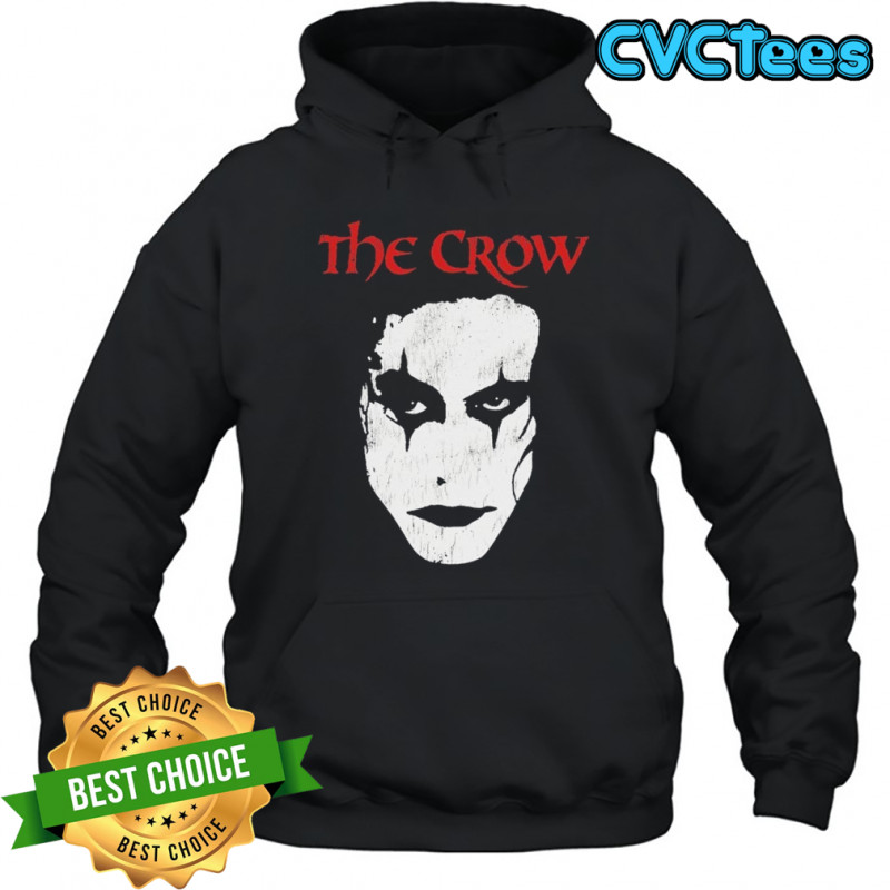 The Crow Face T-shirt Hoodie