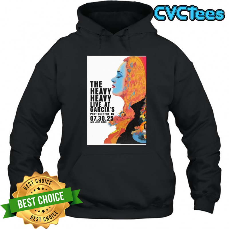 The Heavy Heavy July 30 2025 Port Chester NY Official Concert Poster T-Shirt Hoodie