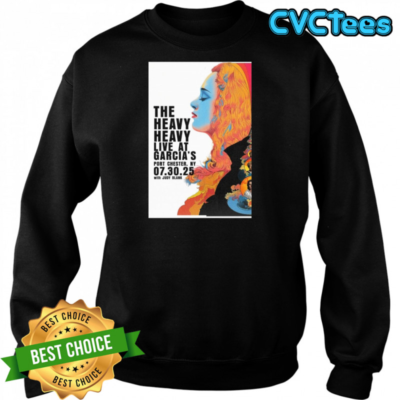 The Heavy Heavy July 30 2025 Port Chester NY Official Concert Poster T-Shirt Sweatshirt