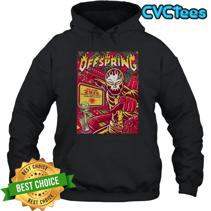 The OffSpring Ruoff Music Center In Noblesville IN Jul 26 2025 Poster T-Shirt Hoodie