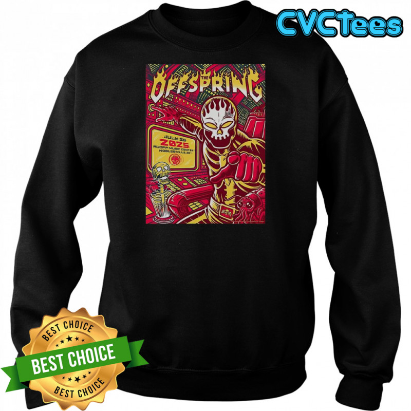 The OffSpring Ruoff Music Center In Noblesville IN Jul 26 2025 Poster T-Shirt Sweatshirt