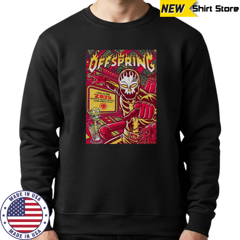 The OffSpring Ruoff Music Center In Noblesville IN Jul 26 2025 Poster T-Shirt Hoodie