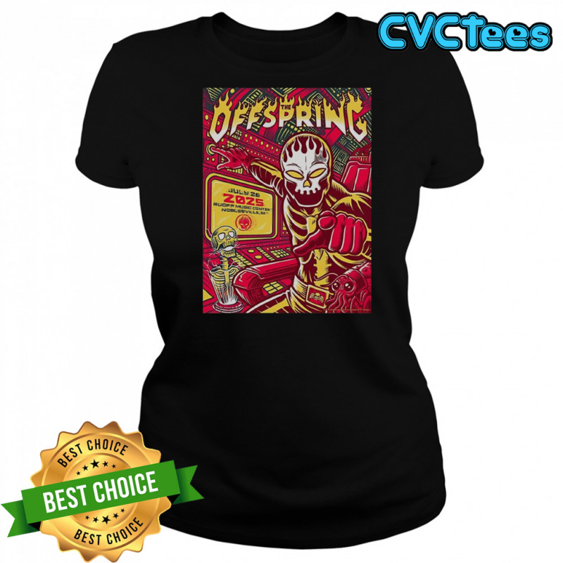 The OffSpring Ruoff Music Center In Noblesville IN Jul 26 2025 Poster T-Shirt Women's T-shirt