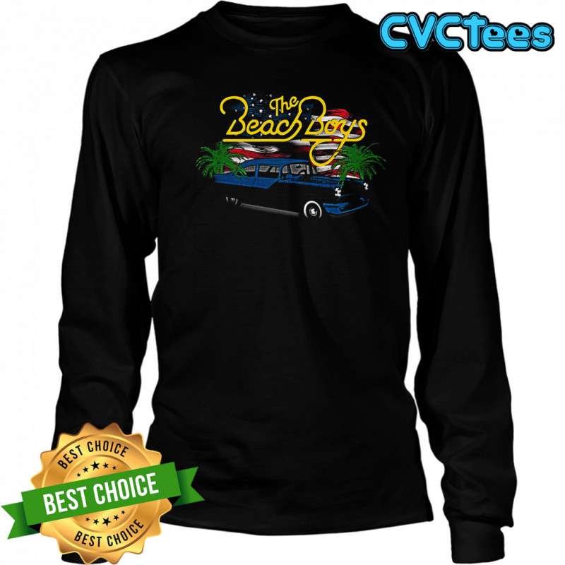 Thebeachboys Vintage Car T-Shirt Long Sleeved