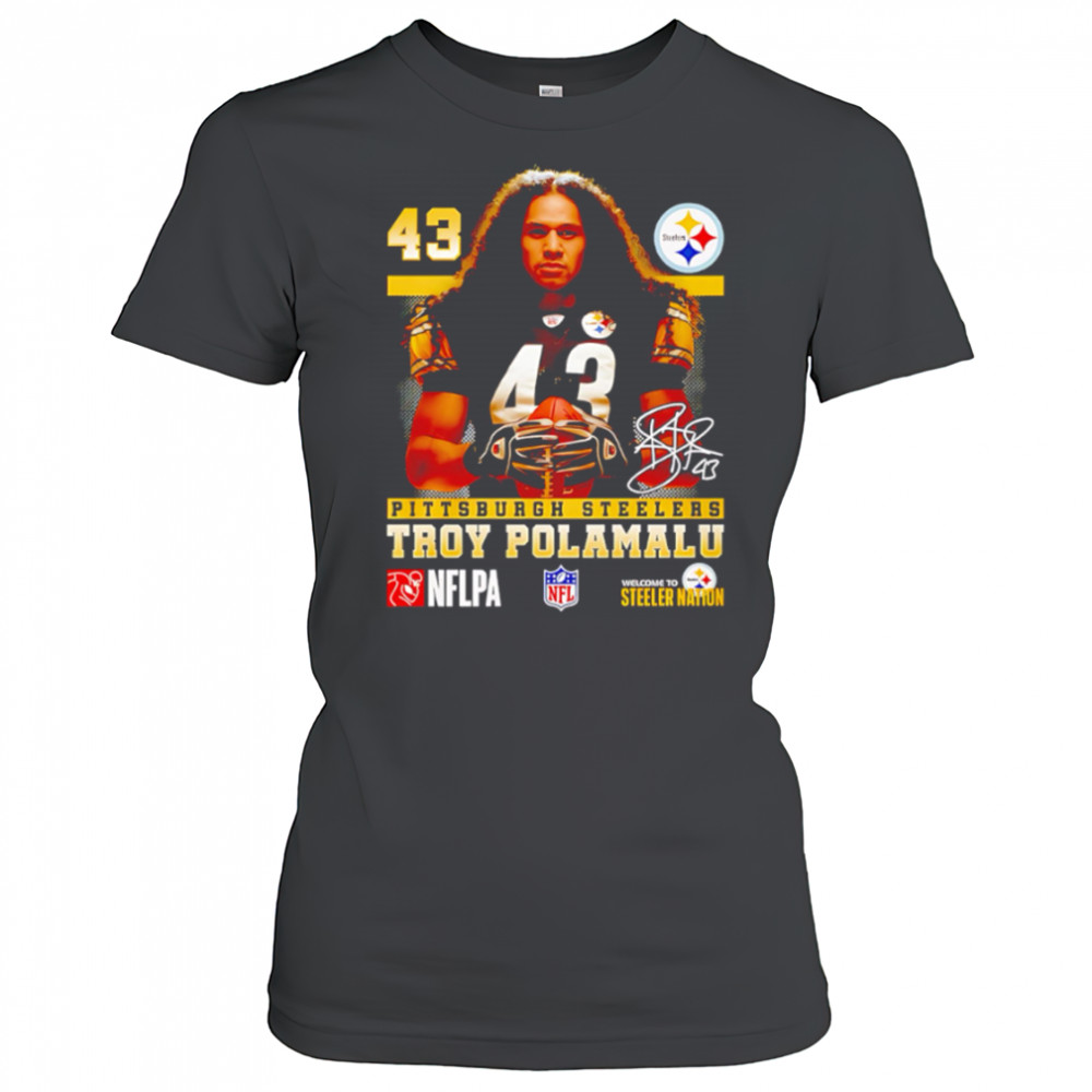 Troy Polamalu Pittsburgh Steelers Signature shirt Women's T-shirt