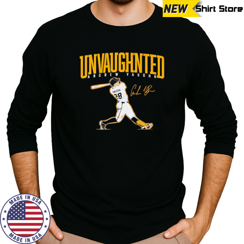 UnVaughnted Andrew Vaughn Milwaukee Brewers baseball shirt Long Sleeved