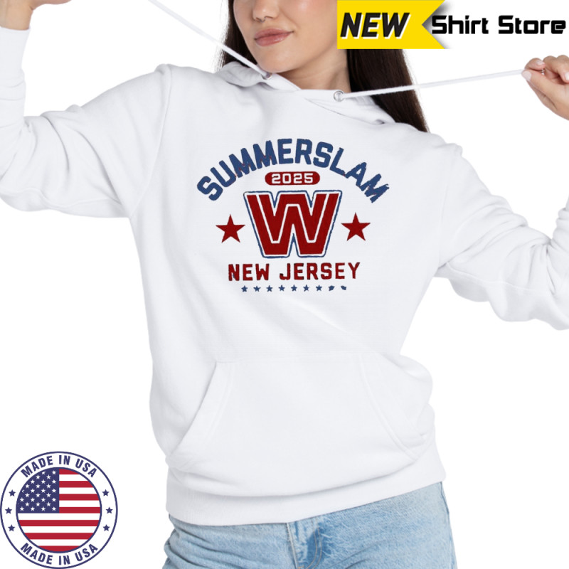Wwe Summerslam 2025 Summer New Jersey shirt Sweatshirt