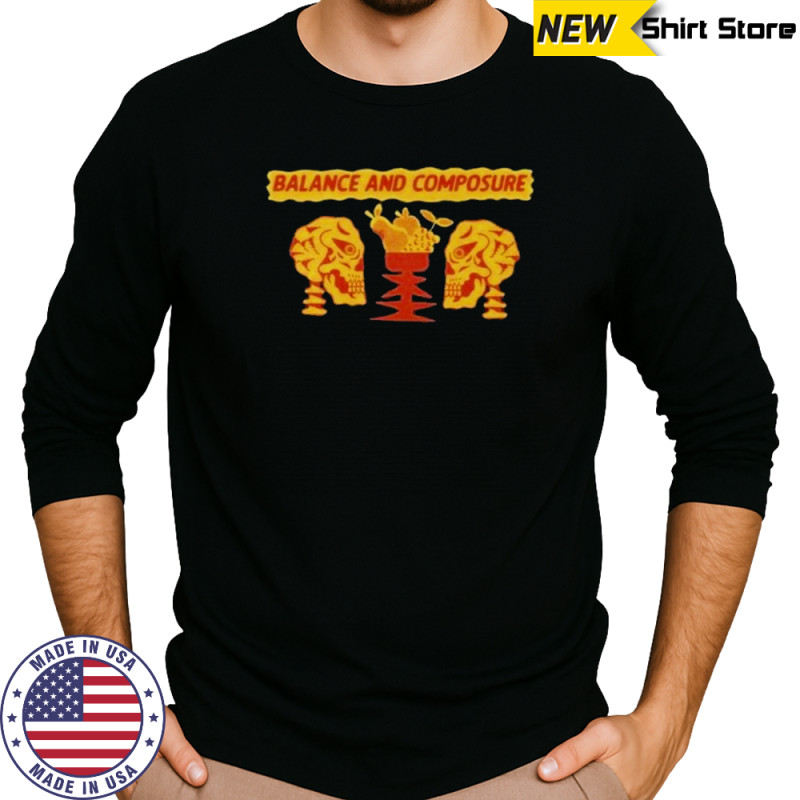 Balance And Composure Skullfruit T-Shirt Long Sleeved