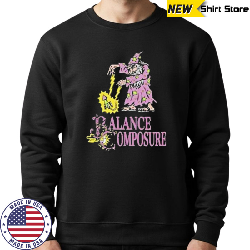 Balance And Composure Wizard T-Shirt Hoodie
