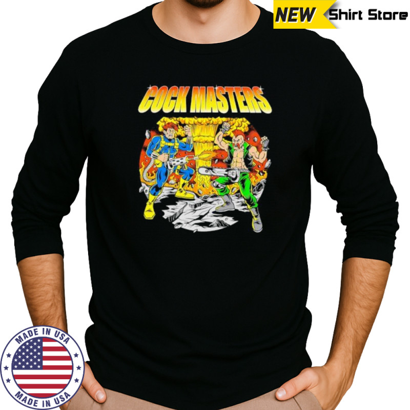 Cock Masters Classic cartoon shirt Long Sleeved