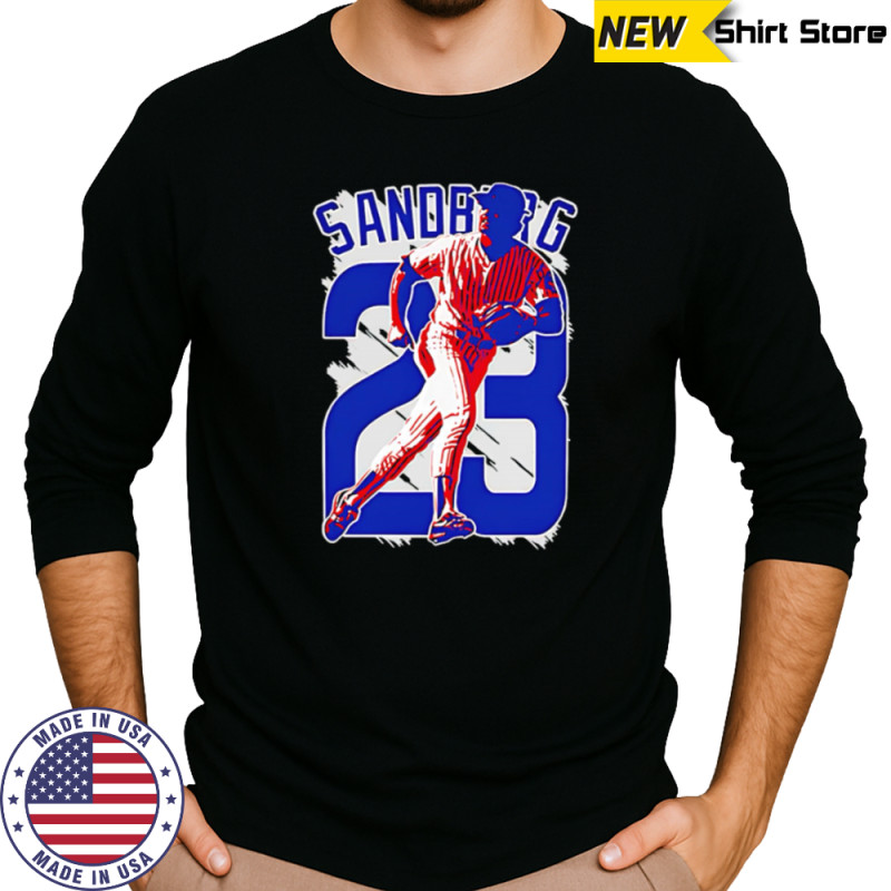 RIP Sandberg 23 Chicago Cubs shirt Long Sleeved