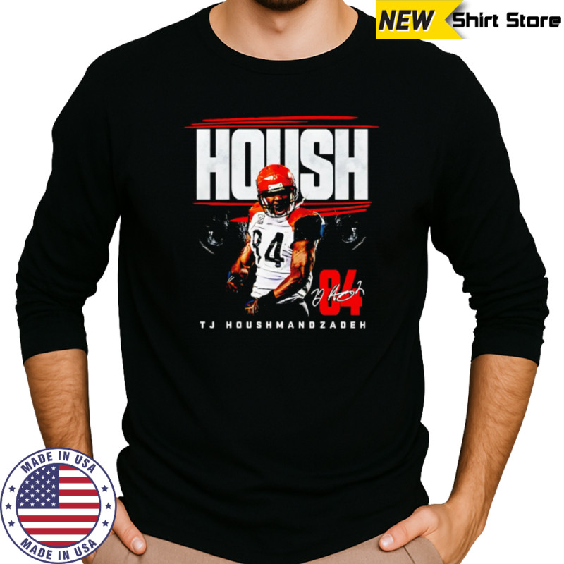 T J Houshmandzadeh Cincinnati Bengals Housh signature shirt Long Sleeved