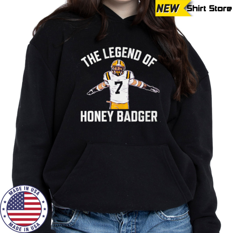 Tyrann Mathieu Legend of Honey Badger LSU Tigers NCAA shirt Sweatshirt