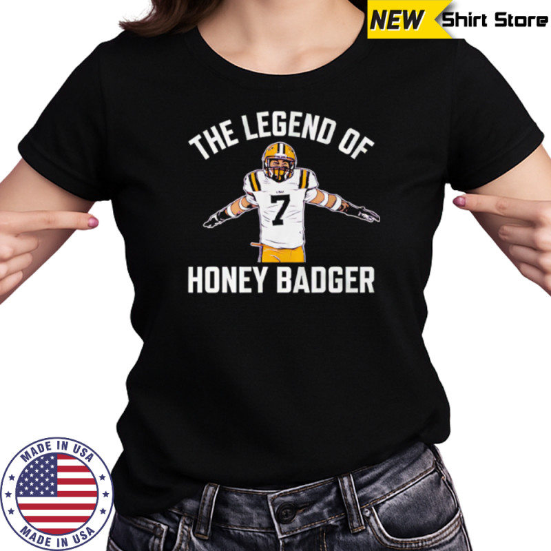 Tyrann Mathieu Legend of Honey Badger LSU Tigers NCAA shirt Women's T-shirt